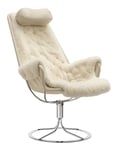 Jetson Fåtölj Sheepskin - Off White/Naturale Off White