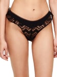 Chantal Thomass Womens Nocturne Tanga Black Polyamide - Size X-Small