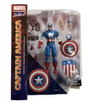 Marvel Select Capitaine America Classic Version action figure Diamond Jouet