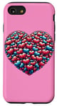 iPhone SE (2020) / 7 / 8 Cute Heart with Flowers and Hearts for Valentine's Day Case