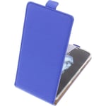 Bag for Alcatel Flash Plus 2 FlipStyle Phone Case Protective Flip Case Blue