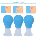 3pcs Nipple Pump Sucker Mother Nipple Correcting Shield Protector Breast Feedi