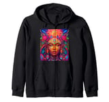 Ayahuasca - Blissful Altered States for Spiritual Growth Zip Hoodie