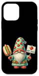 Coque pour iPhone 12 mini Fast Food Gnome Dad For Grandpa Who Loves Grilling Hot Dogs