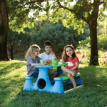 vidaXL Picknickbord för barn 89,5x84,5x48 cm polypropen 94212