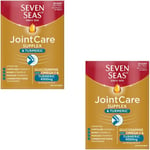 Seven Seas Joint Care Supplex & Turmeric Omega 3 Glucosamine Duo Pack 2 Boxes