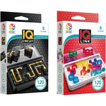 IQ Circuit, pusselspel med 120 utmaningar, 8+ år & Smart Games - IQ Link, pusselspel med 120 utmaningar, 8+ år