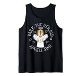 Bark The Herald Angels Sing, Christmas Dog Carol Singer Tank Top