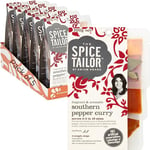 The Spice Tailor - Indian Curry Sauce Meal Kit ,Southern Pepper Curry, Pack of 5, Vegetarian