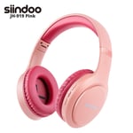 Rose Siindoo Sans Fil Bluetooth Casque JH-919 Pliable Stéréo Écouteurs Super Basse Réduction Du Bruit Micro Casque Pour Iphone TV PC ""Nipseyteko