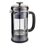 Judge 8 Cup Glass Coffee Espresso Cafetiere Maker in Pewter 1 Litre