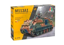 Italeri 6753 1:35 M-113 APC – Maquette de Construction, modélisme, Bricolage, Loisirs, Collage, kit en Plastique, fidèle aux détails, kit de Construction de Char, Militaire