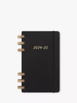 Moleskine Cork Bound Mid Year Academic 2024-25 Diary, Black