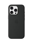 Apple Iphone 16 Pro Silicone Case With Magsafe - Black