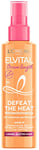 L'Oréal Paris Elvital Heat Protection Spray for Long, Smooth Hair, Leave-In Hair Treatment Against Frizz, Without Rinse, With Vitamins and Castor Oil, Dream Length Defeat The Heat, 1 x 150 ml