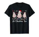 Oh Christmas Tree Cakes Debbie Becky Jen Cake T-Shirt