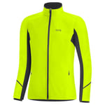 GOREWEAR R3 Women Partial GORE-TEX INFINIUM™ Jacket, Neon Yellow/Black, 34