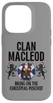 Coque pour iPhone 14 Pro MacLeod Clan Noël Écosse Nom de Famille Fête