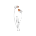 JBL Tune 110 In-Ear øretelefoner, hvid