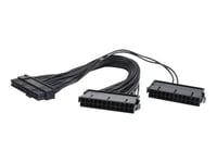 Cablexpert - Förlängningskabel För Ström - Ström, 24 Pin Huvuduttag (Hane) Till 24-Pin Atx, 24 Pin Atx (2 Wires) (Hona) - 30 Cm