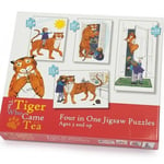 Tiger Who Came To Tea 4 in 1 jigsaw Puzzle