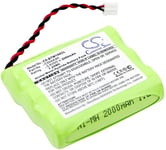 Batteri til C50AA3H for BT, 3.6V, 2000 mAh