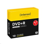 Intenso 4811652 DVD + R Blank Discs 16x Speed 4,7GB 10er Spindel