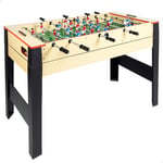 COLORBABY CB Games 85421 Table multijeux 14 en 1 Baby-Foot, Tennis de Table, Hockey, Billard, Jeux de société, 121 x 62 x 79 cm, Baby-Foot pour Enfants, Cadeau pour Toute la Famille