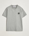 Stone Island Garment Dyed Cotton Jersey T-Shirt Melange Grey