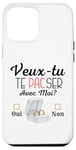 Coque pour iPhone 12 Pro Max Veux Tu Te Pacser Avec Moi Demande Pacs Originale Pacsé