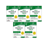 Vitabiotics Ultra Vitamin D 1000iu ( D3 25mg) Extra Strenght - 96 Tablets x 5