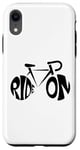 Coque pour iPhone XR Ride On - Vélo - Cyclisme