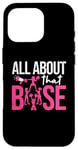 Coque pour iPhone 16 Pro Cheerleading Funny All About That Base Cheer Leader Girls