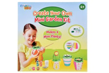 Kids Make Your Own Mini Garden Kit Indoor Creative Craft Activity 4 Mini Plants