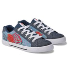 DC Shoes Femme Chelsea Basket, Denim foncé chiné, 36 EU