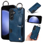 Samsung Galaxy S23 FE      Hand Strap PU Card Case    Navy