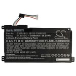 vhbw Batterie compatible avec Asus E510MA-BR295R, E510MA-BR352R, E510MA-EJ015TS, E510MA-EJ059T ordinateur portable (3400mAh, 11,55V, Li-polymère)