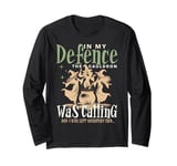 Magic in the Cauldron Funny Witchy Pagan Solstice Yule Magic Long Sleeve T-Shirt