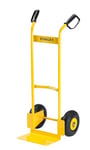 Stanley Chariot de Transport HT522 - Capacité de Charge jusqu'à 200KG - Diable Manuel - 52 x 49 x 119 CM - Acier - Jaune