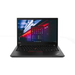 Lenovo ThinkPad T490 20N2 - Intel Core i7 - 8565U / jusqu'à 4.6 GHz - Win 10 Pro 64 bits - UHD Graphics - 16 Go RAM - 512 Go SSD TCG Opal Encryption 2, NVMe - 14" IPS 1920 x 1080 (Full HD) - Wi-Fi 5 - noir - clavier : Français