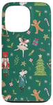 iPhone 13 Pro Xmas Nutcracker Ballet Girl & Rat King Cute Christmas Theme Case