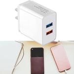 Usb Wall Charger Plug Power Adapter For Iphone Ipad Samsung B White 1 Port Eu