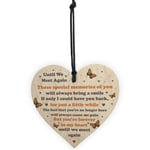 Until We Meet Again Plaque Memorial Gift For Mum Dad Nan Grandad Memorial Plaque