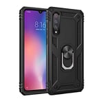 Hülle® Firmness Smartphone Ring Case for Samsung Galaxy A50(Black)