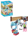 Playmobil 71497 Horses of Waterfall: Horse Therapist, loving care and nourishment for the horses, with bandages and tasty treats, detailed play sets suitable for children ages 4+