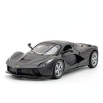 1:36 Ferrari Sportbil Modell Legering Modellbil Leksaksbil black