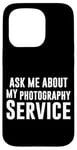 iPhone 15 Pro Ask Me About My Photography Service Photographer Inquiry Case