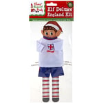 Naughty Elf Outfit - England Football Kit For Elves Behavin Badly Christmas Fun