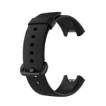 Xiaomi Mi Watch Lite & Redmi Watch Armband i Silikon - Svart