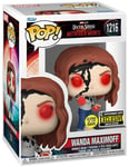 Figurine Funko Pop - Doctor Strange In The Multiverse Of Madness N°1216 - Wanda Maximoff - Glow In The Dark (71062)